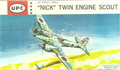 "Nick" Twin Engine Scout (HO Pocket Series)