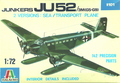 Junkers Ju 52: (2 Versions: Sea / Transport Plane)