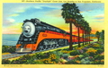 Southern Pacific "Daylight" Coast Line, Los Angeles to San Francisco, California