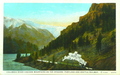 Columbia River Cascade Mountains On The Spokane, Portland and Seattle Railway