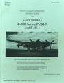 Pilot's Flight Operating Instructions For: Army Models P-38 H Series, P-38 J-5 and F-5 B-1